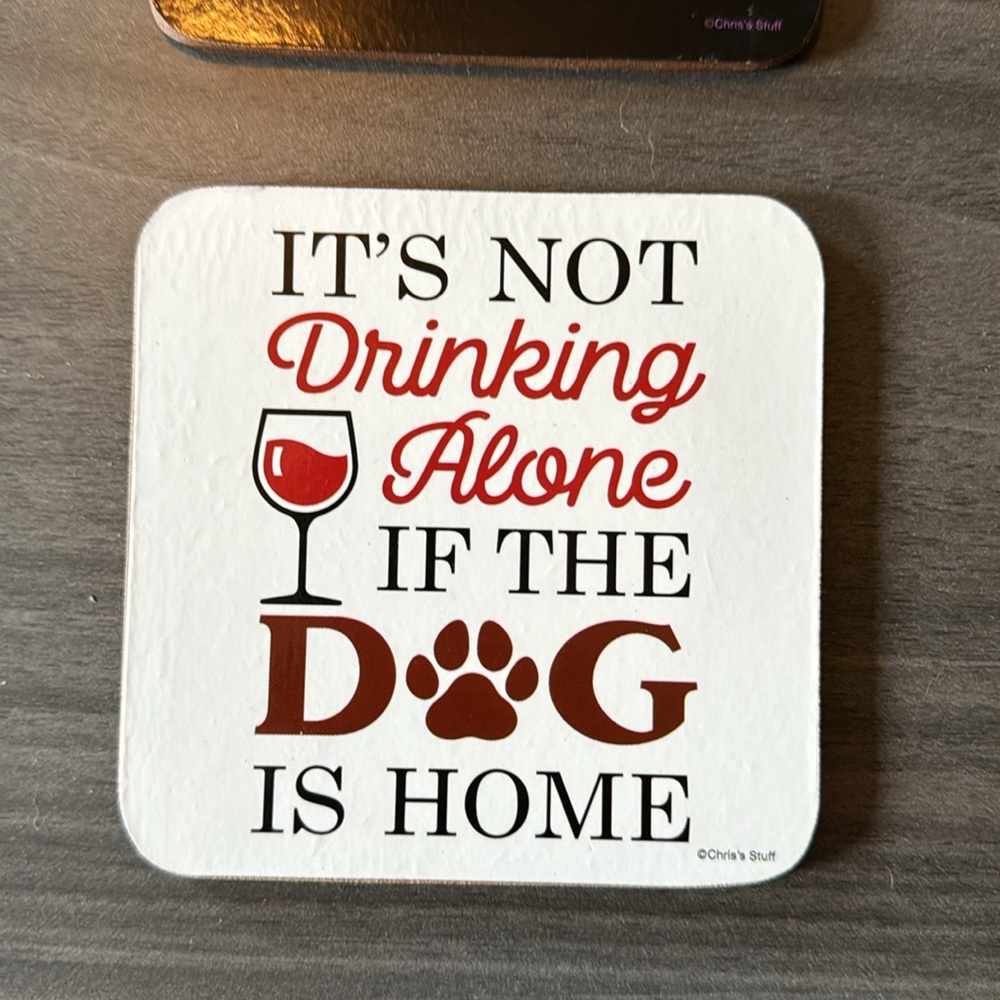 Funny wine coaster - Picture 3 of 7